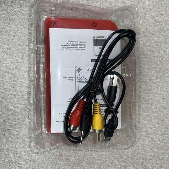 SUP Plus 400 in 1 Plus Handheld Gamepad New Red - Picture 5 of 5